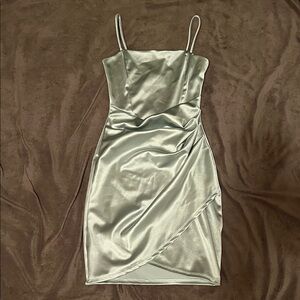 Windsor Mini Prom Dress in Sage size XS